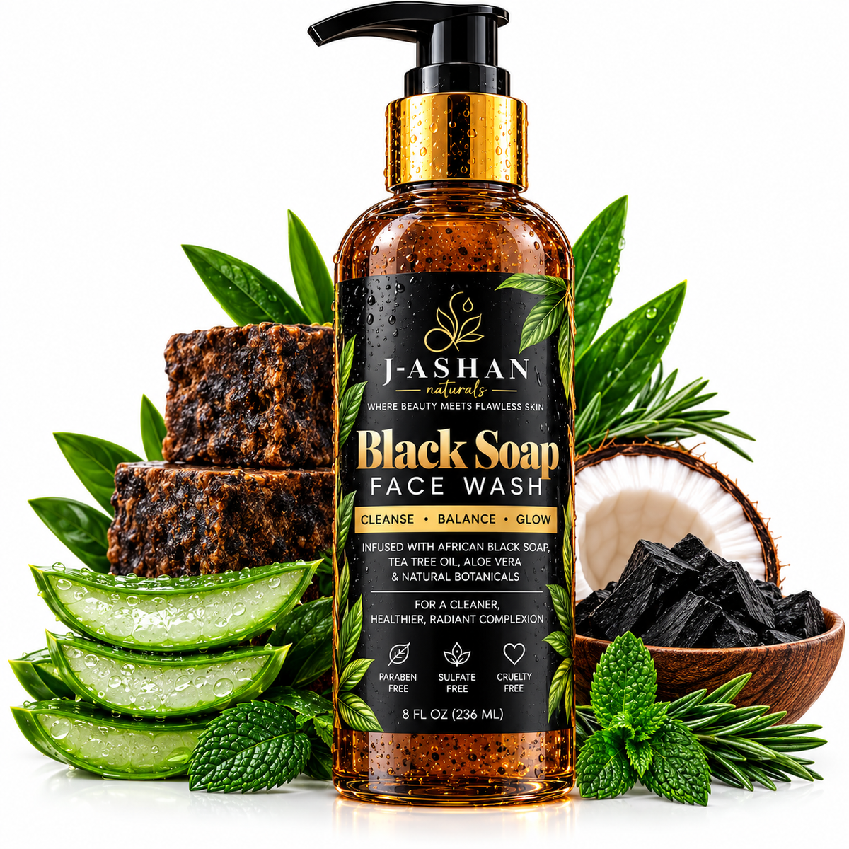 Black Soap Face Wash