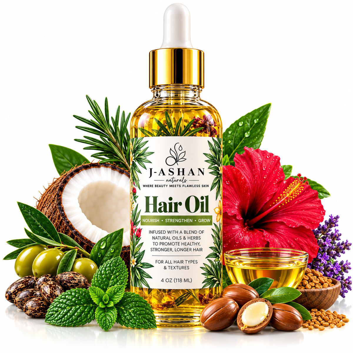 Herbal Hair Growth Oil