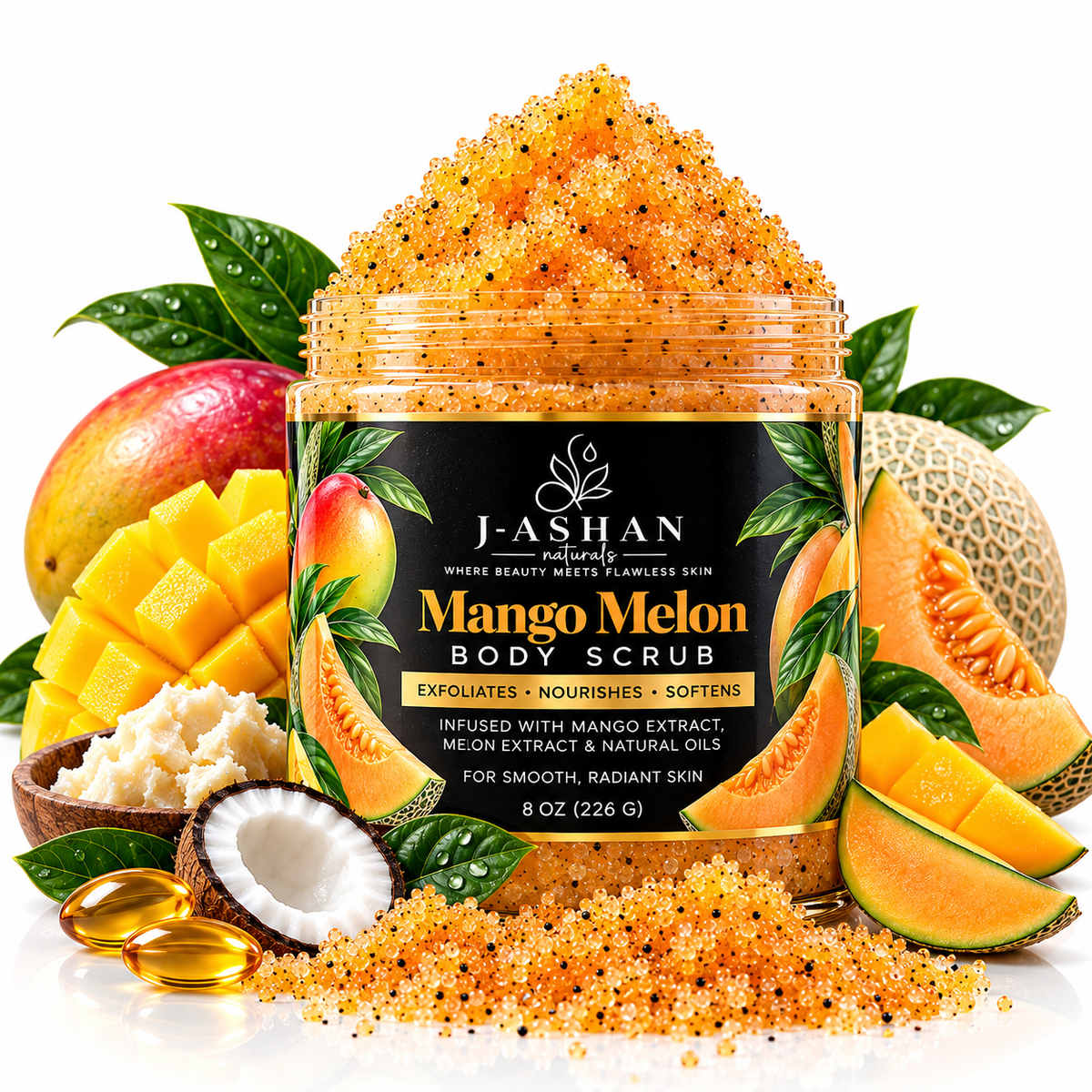 Mango Melon Body Scrub