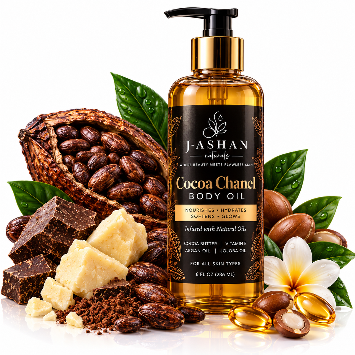 Cocoa Chanel Body Oil
